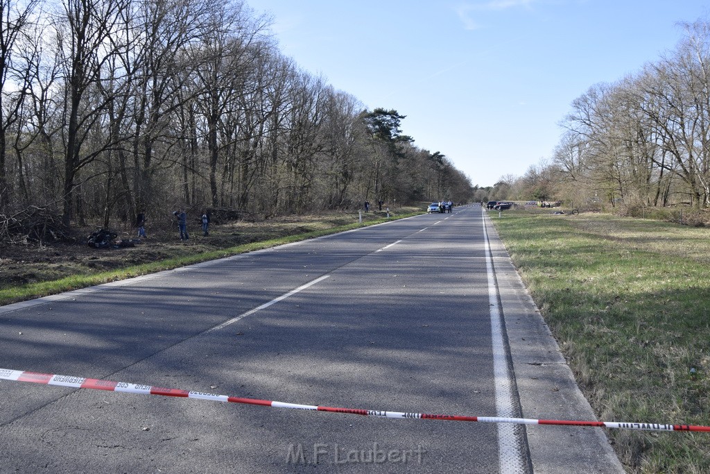 Schwerer VU Krad Fahrrad Koeln Porz Alte Koelnerstr P125.JPG - Miklos Laubert